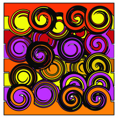 abstract background with circles