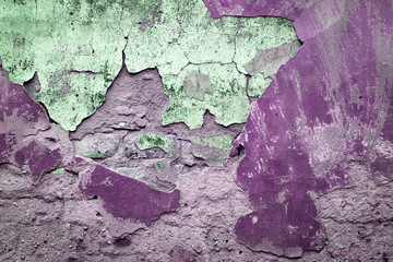 Grunge background of an old cracked wall. Backgrounds.