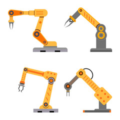 Industrial mechanical arms for assembly and manufacture