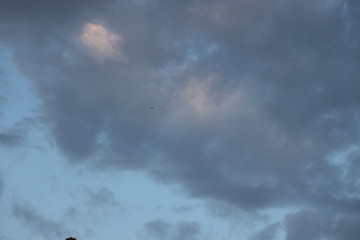 clouds in the sky