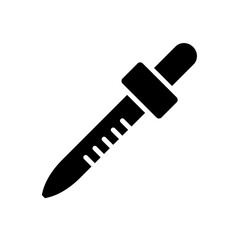 dropper icon design vector template