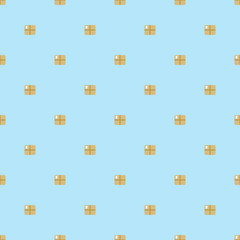 Seamless pattern with boxes and packages. Geometric pattern with repeating elements. Vector