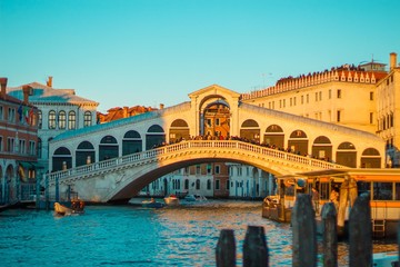 Fototapeta premium Canal Grande w Wenecji, Wenecja, Włochy