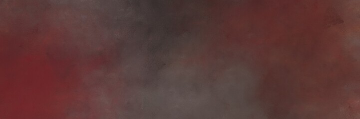 painted grunge horizontal header with old mauve, dim gray and rosy brown color