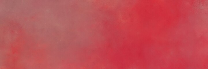 vintage painted art antique horizontal design background  with moderate red, indian red and firebrick color