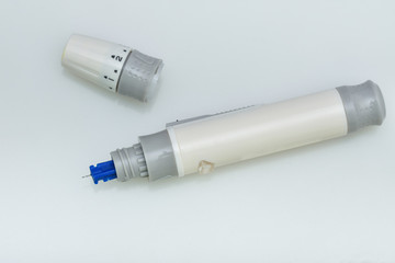 white Medical Disposable Sterile Blood Lancet