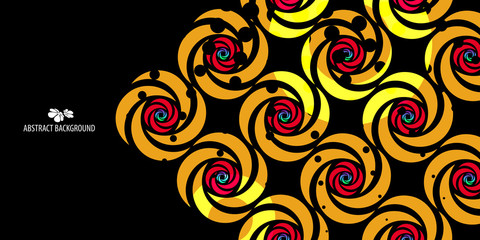 Geometric colorful abstract background