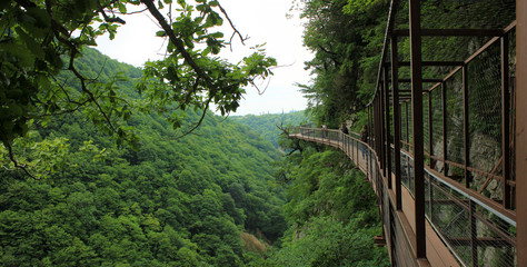 Georgia. 06.15. 2017 year. The magnificent canyon Okace..