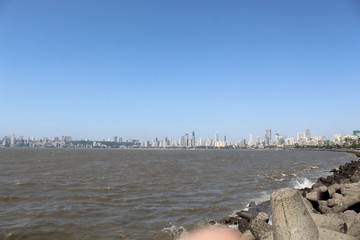 this photo click from mumbai marin drive .