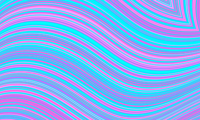 Stripe Pattern. Abstract Color Stripes. Fluid Wave