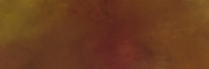 painted vintage horizontal background with chocolate, brown and dark red color