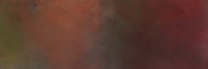 Fototapeta premium vintage painted art decorative horizontal background with old mauve, brown and pastel brown color