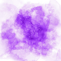 illustration vector of galaxy with watercolor paint, space texture, graphic, splash.