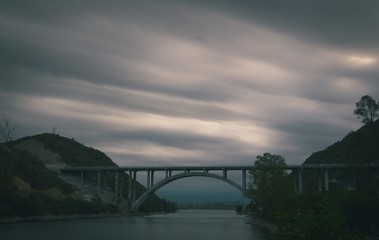 bridge over the river