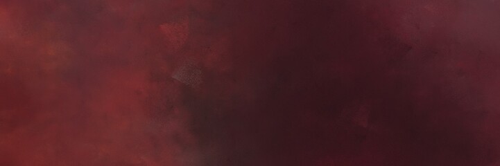 vintage painted art vintage horizontal banner background  with very dark magenta, old mauve and dark moderate pink color
