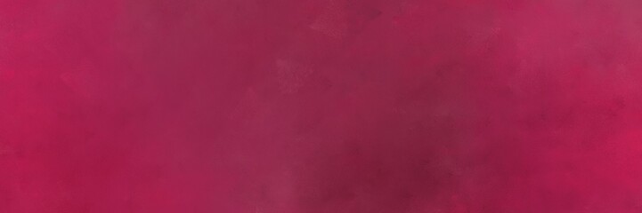 vintage painted art vintage horizontal header background  with dark moderate pink, dark pink and crimson color