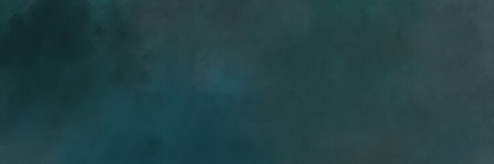 painted grunge horizontal header with dark slate gray, very dark green and light slate gray color
