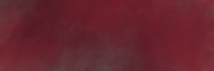 abstract painted art vintage horizontal background with old mauve, very dark pink and dark moderate pink color