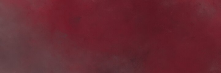 abstract painted art old horizontal header background  with old mauve, dark moderate pink and pastel brown color