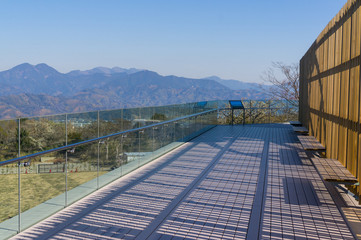 静岡日本平のテラス