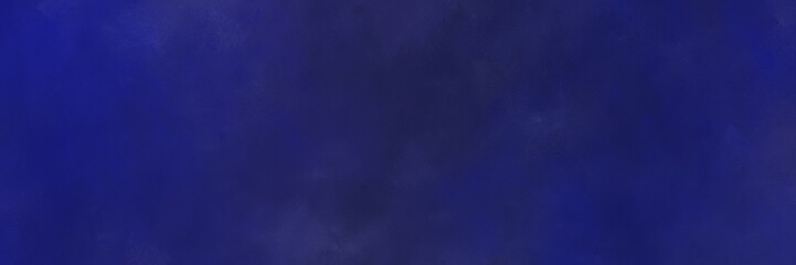 abstract painted art retro horizontal background banner with midnight blue, very dark blue and dark slate blue color