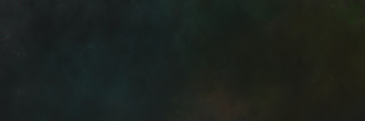 painted old horizontal texture background  with very dark green, dark slate gray and gray gray color