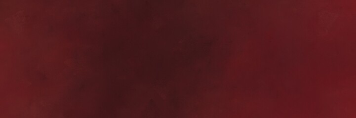 abstract painted art vintage horizontal background banner with dark red, dark pink and very dark pink color