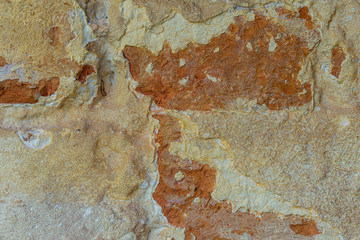 Old paint on wall ,Old wall texture