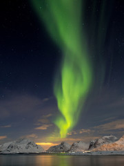 Northern Lights in Lofoten