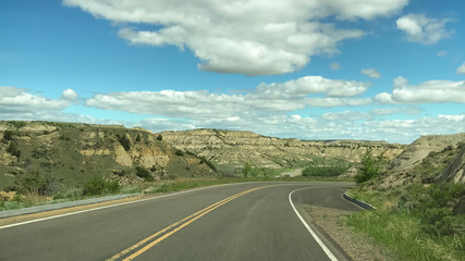 road In the Badlands 