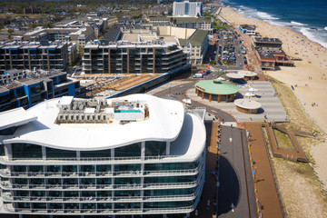 Pier Village Long Branch Beach During Coroanvirus Pandemic 