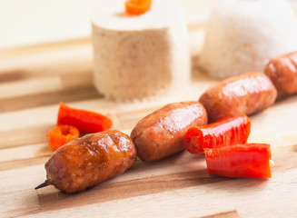 Espetinho Lingui&ccedil;a