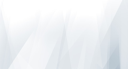 Abstract blue white and gray polygon triangle pattern gradient background. 3d render illustration.