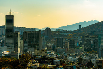 View over Seoul