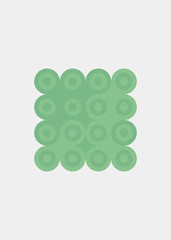 Colour Dots Universe Logo art design illustration