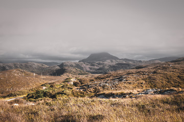 Cloud Capped Mountain in Northern Highlands