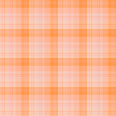 Seamless pattern in summer light orange colors for plaid, fabric, textile, clothes, tablecloth and other things. Vector image.
