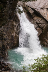 cascata nel parco nazionale del Gran Paradiso