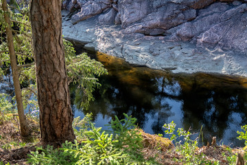 The picturesque surroundings of Imatra in Finland.
summer view of the city of Imatra and its surroundings.