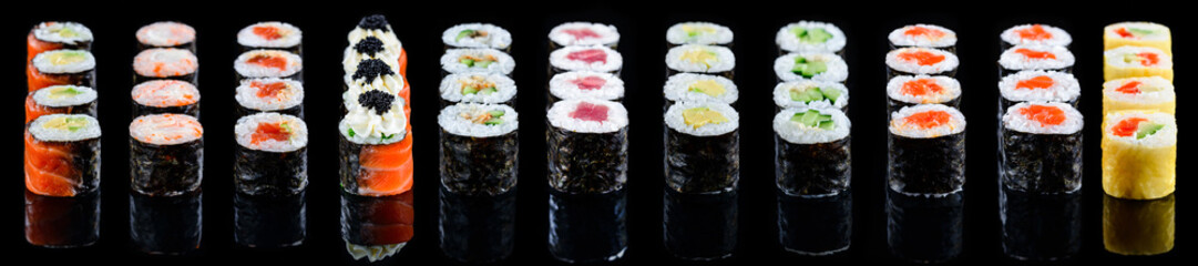 Maki Sushi set Futomaki rolls Sushi menu