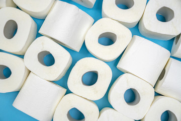 toilet paper supplies for the coronavirus pandemic covid- 19