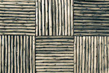 Wood panels detail