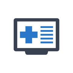 Fototapeta premium E-health icon