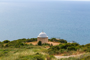 The Holy Family Chapel, near the Carmelite Stella Maris monastery, in Haifa, Israel