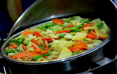 Sri lankan vegetable chopsuey  