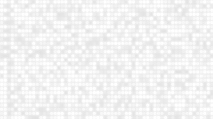 Dot white gray pattern gradient texture background. Abstract  technology big data digital background. 3d rendering.
