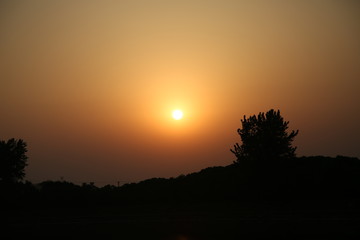 Sunset by the Tai Lake