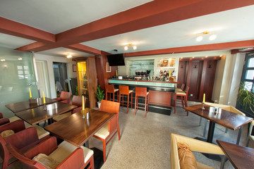 Restaurant. Gas station. No visitors. No money. Corona virus. Sars-Co-2. Sars - 19th