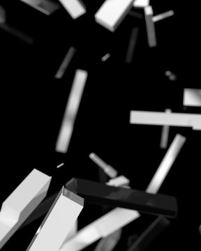 piano keys, abstraction