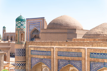 Inside the Itchan Kala fortress in Khiva